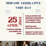 Hispanic Legislative Visit Day Save the Date 2024