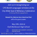 CPS Seal of Biliteracy Celebration 2024